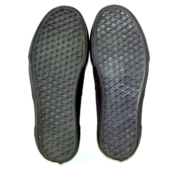 Vans Purple Sneakers Men's Size 8 Shoes Purple Canvas Gold Eyelets Skateboard - Picture 10 of 11